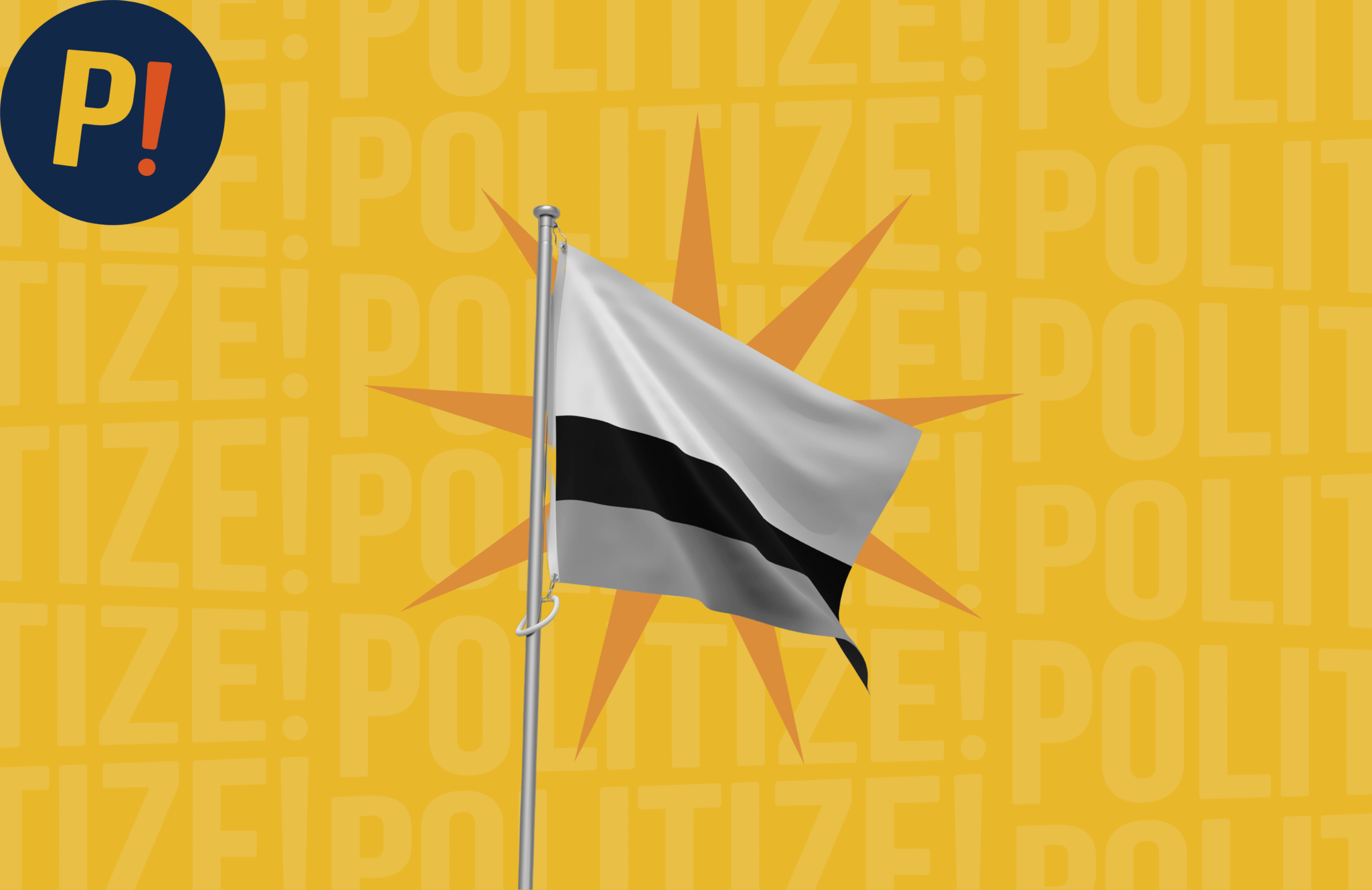 Bandera de Colombia representando el Presidente del país