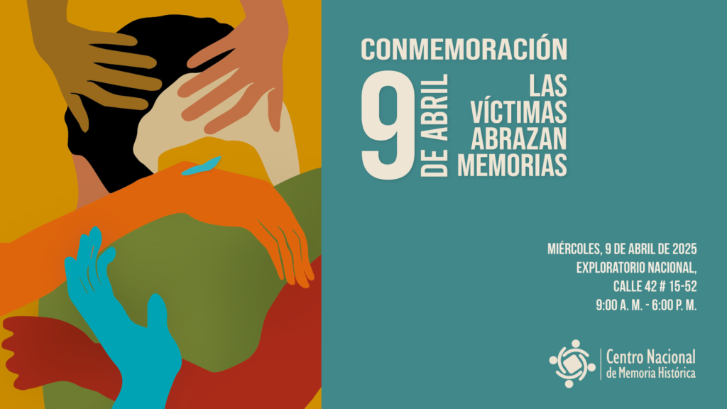 Campaña gubernamental en 2025 para el Día Nacional de la Memoria y la Solidaridad con las Víctimas de los Conflictos Armados.