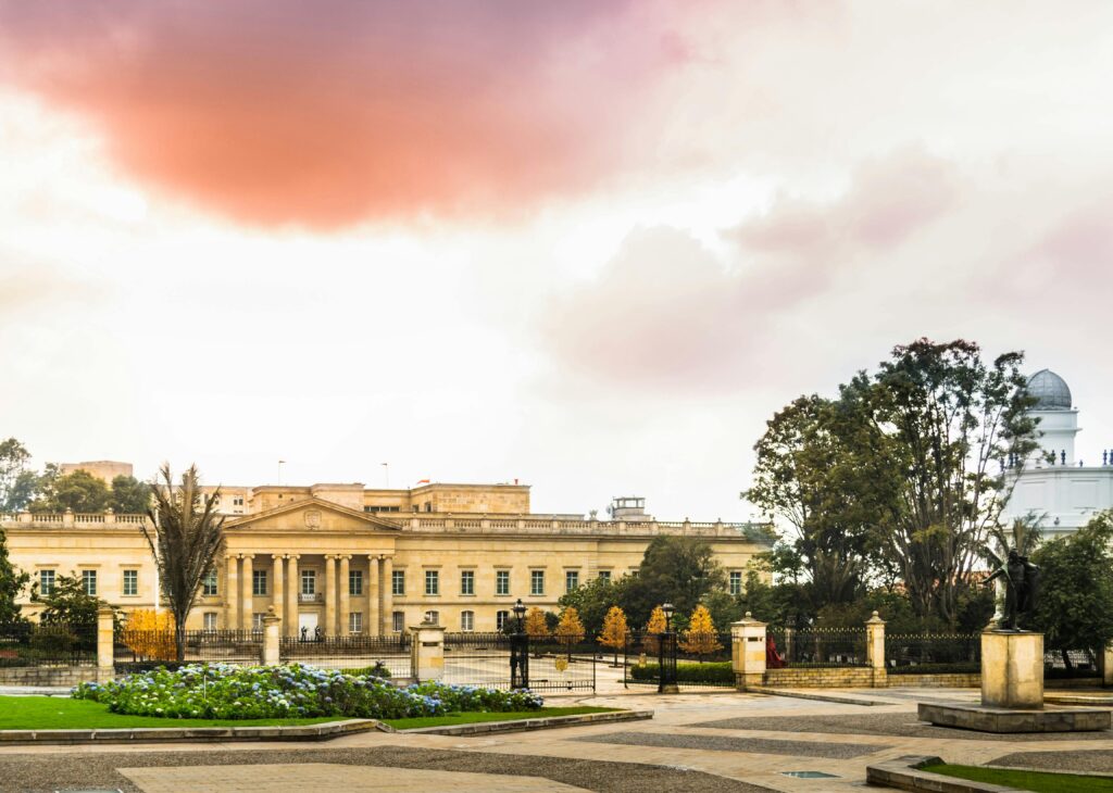 Imagen de la Casa de Nariño representando la Rama Ejecutiva