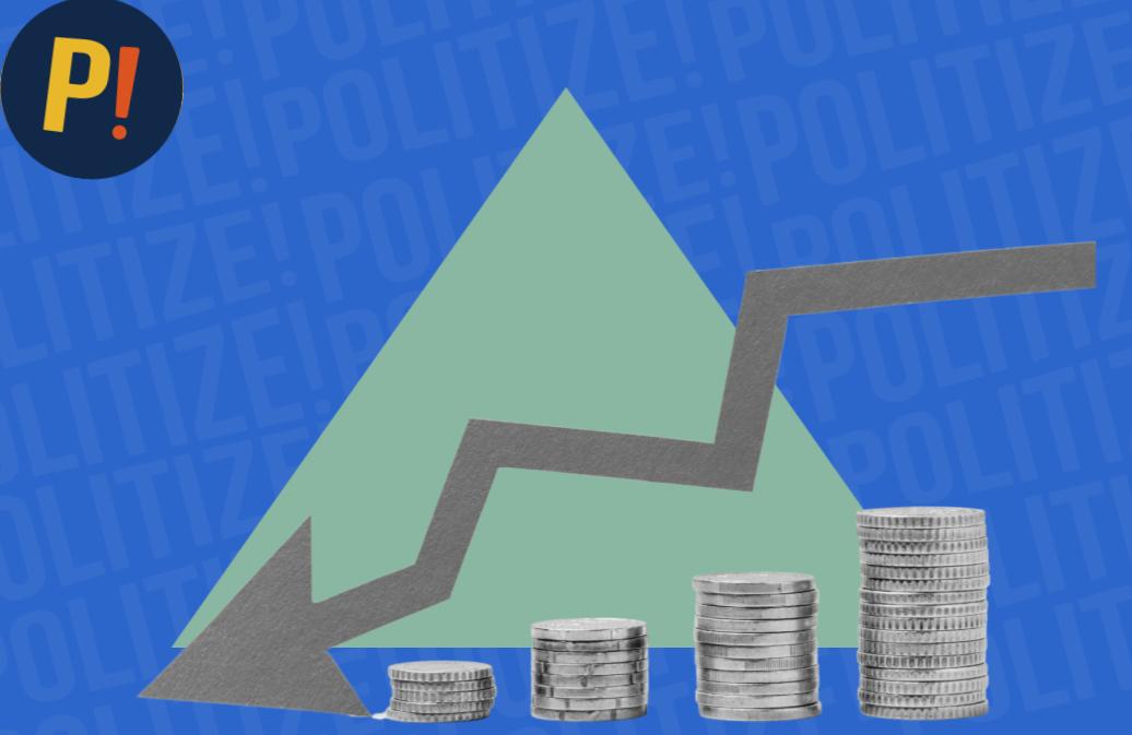 Imagen de monedas representando la inflación