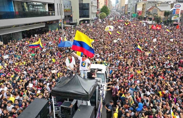 En 2019, la población colombiana salió a las calles a exigir sus derechos en un paro nacional, en aras de la movilización social y las crisis del país.